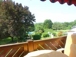 Balkon mit Panoramablick