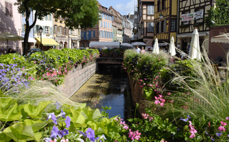 Colmar im Elsass mit Klein-Venedig
